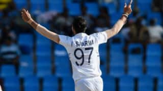एशिया के बाहर भारत के लिए सर्वाधिक टेस्ट विकेट लेने वाले तेज गेंदबाज बने इंशात शर्मा